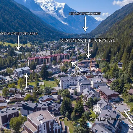 Apartment Le Cristal - Grands Montets 11 - Happy Chamonix